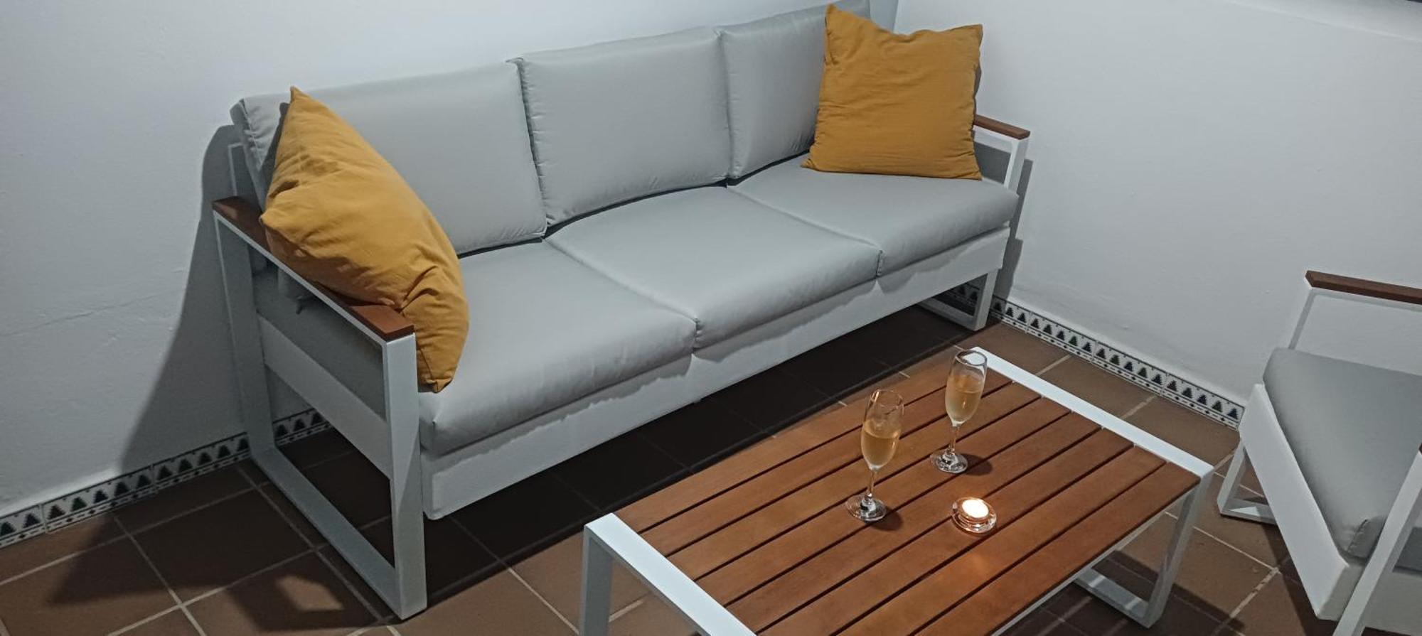 דירות צ'יקלנה דה לה פרונטרה Coqueto Apartamento En La Barrosa De Un Dormitorio מראה חיצוני תמונה