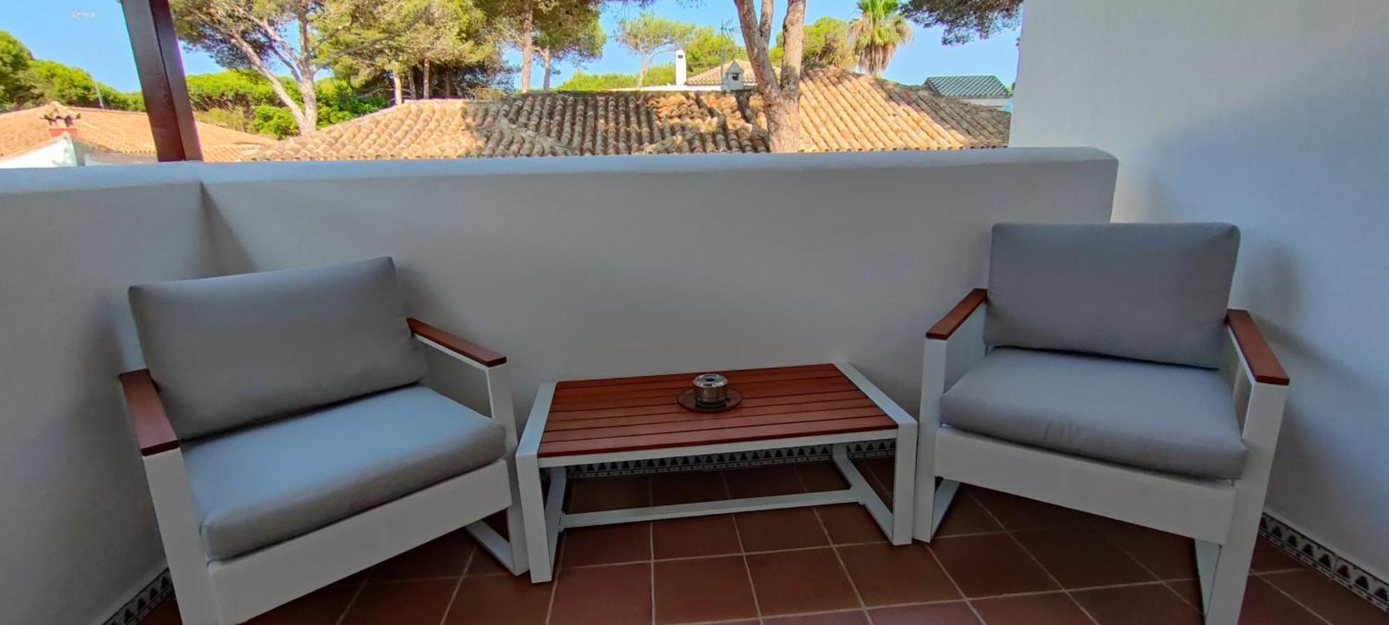 דירות צ'יקלנה דה לה פרונטרה Coqueto Apartamento En La Barrosa De Un Dormitorio מראה חיצוני תמונה
